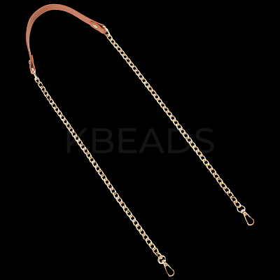 Imitation Leather & Alloy Crossbody Purse Chains FIND-WH20033-034B-LG-1