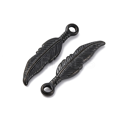 304 Stainless Steel Pendants STAS-E446-08B-1