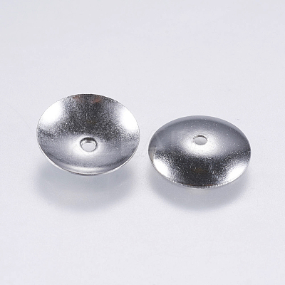 Tarnish Resistant 304 Stainless Steel Bead Caps STAS-K170-03E-1