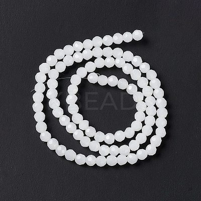 Imitation Jade Glass Beads Strands EGLA-J042-4mm-30-1
