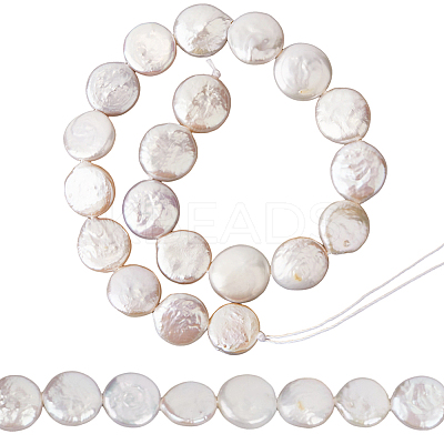1 Strand Natural Keshi Pearl Beads Strands PEAR-LT0001-19-1