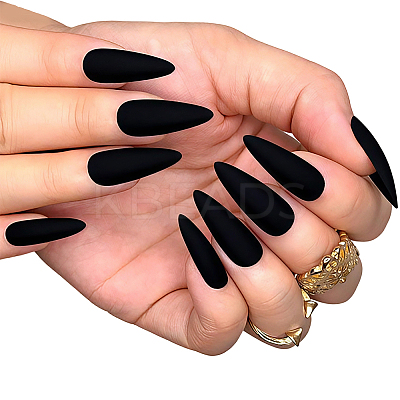 1 Bag ABS Plastic Press On False Nails MRMJ-CP0001-62-1