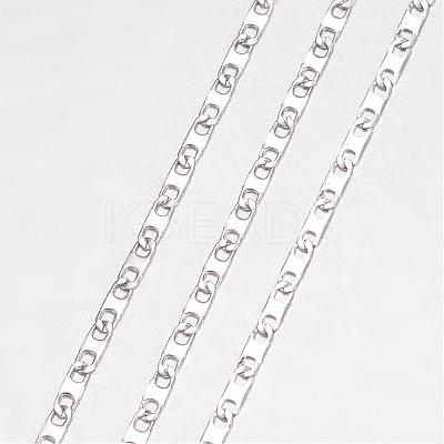 Non-Tarnish 304 Stainless Steel Necklace MAK-K062-11B-P-1