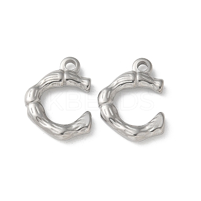 304 Stainless Steel Pendants STAS-I330-034P-1