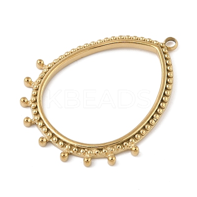 304 Stainless Steel Pendants STAS-P380-35G-1