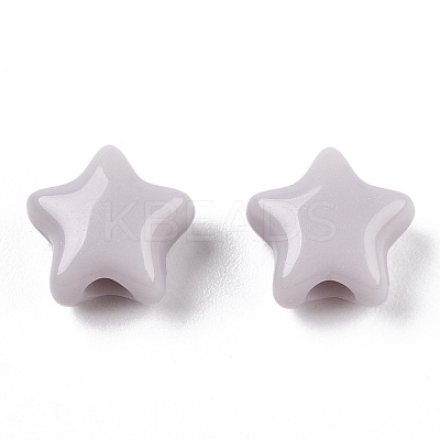 Opaque Acrylic Beads MACR-T047-01-04-1