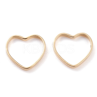 Brass Linking Rings KK-Y003-02D-G-1