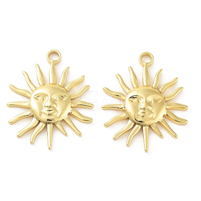 304 Stainless Steel Pendants X-STAS-F304-01G-08-1