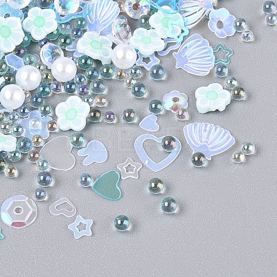 Handmade Polymer Clay Cabochons CLAY-N013-29B-1