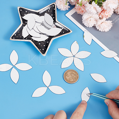 100Pcs Self-Adhesive Acrylic Mosaic Tiles DIY-OC0012-59A-1