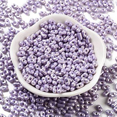 Spray Painted Opaque Acrylic Beads MACR-K359-12C-1