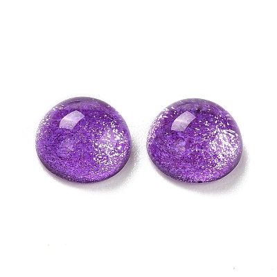 Electroplate Glass Cabochons EGLA-A005-03A-06-1