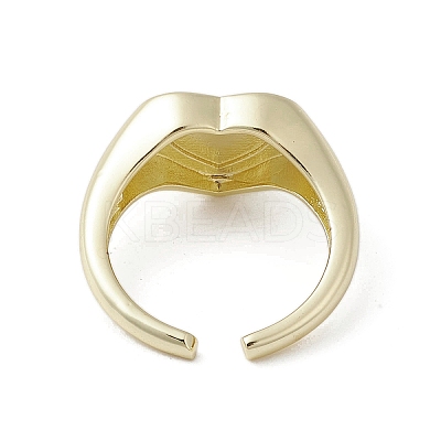 Brass Adjustable Open Rings RJEW-K257-86G-04-1