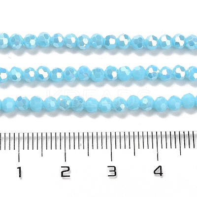 Opaque Glass Beads Stands EGLA-A035-P3mm-B08-1