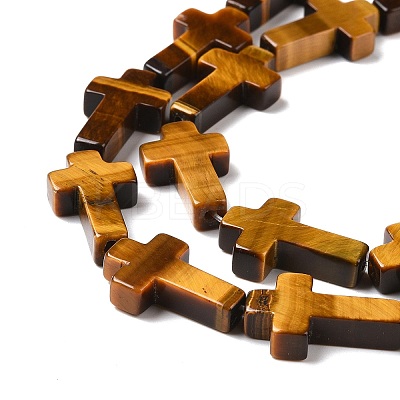 Natural Tiger Eye Beads Strands G-I337-01B-1