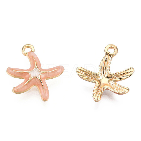 Alloy Enamel Pendants ENAM-T009-60D-RS-1