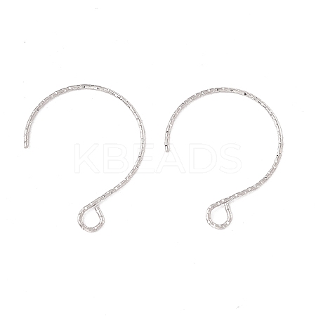 Tarnish Resistant 316 Surgical Stainless Steel Earring Hooks X-STAS-D183-03P-01-1