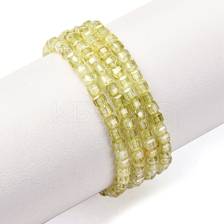 Cubic Zirconia Bead Strands ZIRC-P109-01A-09-1