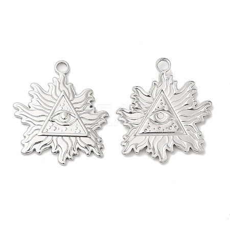 Non-Tarnish 304 Stainless Steel Pendants STAS-Z041-22P-1