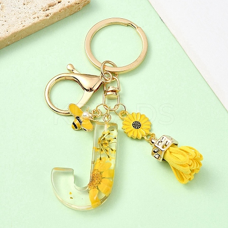 Resin & Alloy Enamel Keychain KEYC-YW00134-10-1
