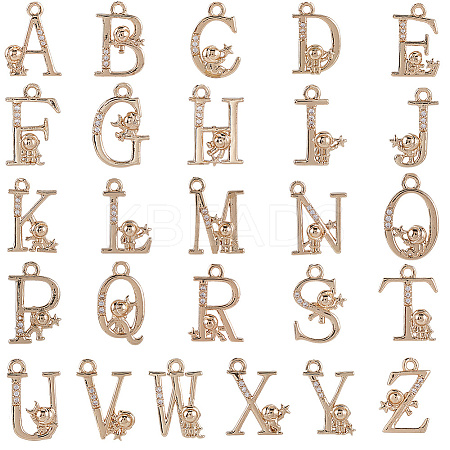26Pcs 26 Styles Alloy Pendants FIND-SC0013-78-1