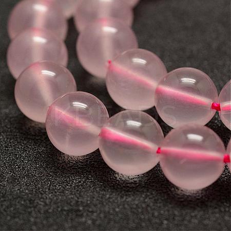Natural Rose Quartz Beads Strands G-E375-6mm-01-1