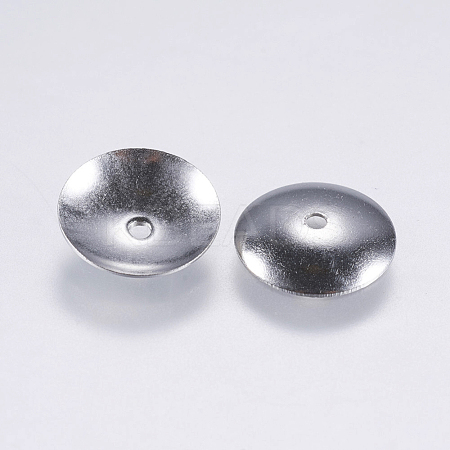 Tarnish Resistant 304 Stainless Steel Bead Caps STAS-K170-03E-1