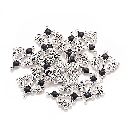 Alloy Enamel Chandelier Component Links LS-ENAM-EA9734Y-1-1