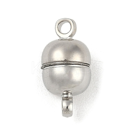 Rack Plating Brass Magnetic Clasps KK-Z070-19P-02-1