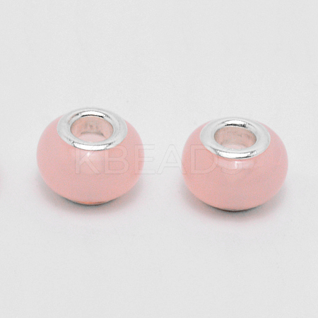Resin European Beads RPDL-WH0001-01D-1