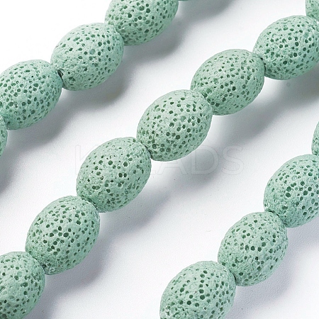 Natural Lava Rock Beads Strands G-F671-03B-16-1