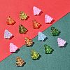 40Pcs Dyed & Heated Glass Beads GLAA-FS0001-88A-2
