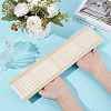 Rectangle Wood Wainboard Skirting DIY-WH0430-756A-3