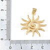 Brass Pendants KK-P341-01B-G-3