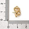 Brass Micro Pave Cubic Zirconia Pendants KK-K294-03G-3