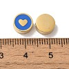 304 Stainless Steel Enamel Beads STAS-L022-096G-01-2