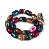 Natural Agate Beads Strands G-N356-02A-07-3