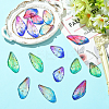 4 Sets Epoxy Resin Pendants RESI-CJ0005-18-5