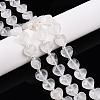 Natural Quartz Crystal Beads Strands G-P570-E21-01-1