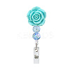 Flower Resin Retractable Badge Reel PW-WG48381-04-1