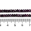 Natural Ruby Beads Strands G-P553-F01-03-6
