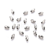 Non-Tarnish 201 Stainless Steel Corrugated Beads X-STAS-S103-16A-P-1