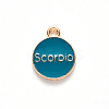 Alloy Enamel Pendants ENAM-S124-01A-05L-3