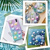 20Pcs Transparent Resin & Imitation Pearl Cabochons CRES-YW0001-48-6