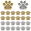 80Pcs 2 Colors Tibetan Style Alloy Beads FIND-PH0005-72-1