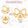 10Pcs Alloy Swivel Lobster Clasps FIND-YW0007-79-3