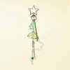 Acrylic & Glass Pendant Keychains KEYC-FZ00003-1