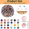 600Pcs 24 Styles Natural & Synthetic Mixed Gemstone Beads G-PA0001-92-2