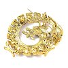 Alloy Rhinestone Lapel Pin Brooches RB-CBAE32B-02AG-2