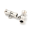 Tibetan Style Alloy Tube Beads FIND-M011-15C-AS-2